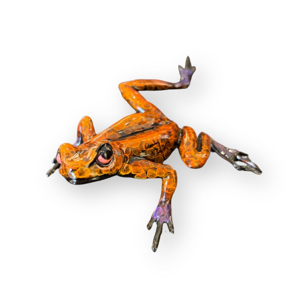 Carlos and Albert Frog Trio (Small) (Orange)